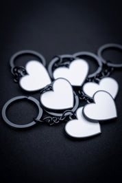 “The Plain Pulse” - 1 inch Keychain