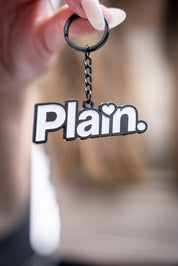 “The Daily Reminder” - Plain. Logo Keychain