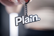 “The Daily Reminder” - Plain. Logo Keychain