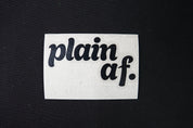 Plain AF 3" Die Cut Sticker