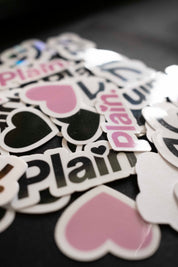 Plain Assorted Mini Stickers