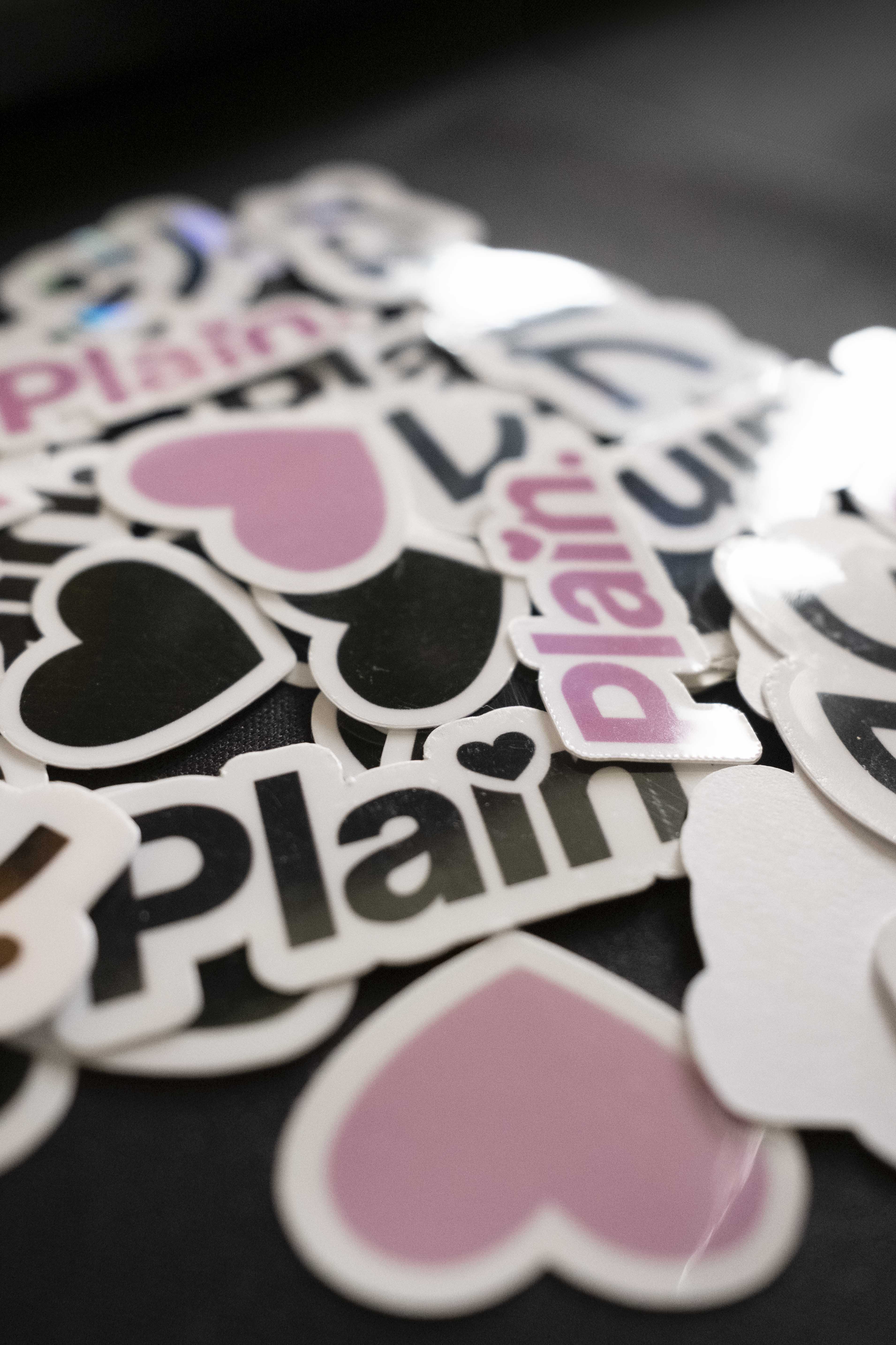 Plain Assorted Mini Stickers